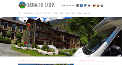Desktop Screenshot of campingdelcardos.com